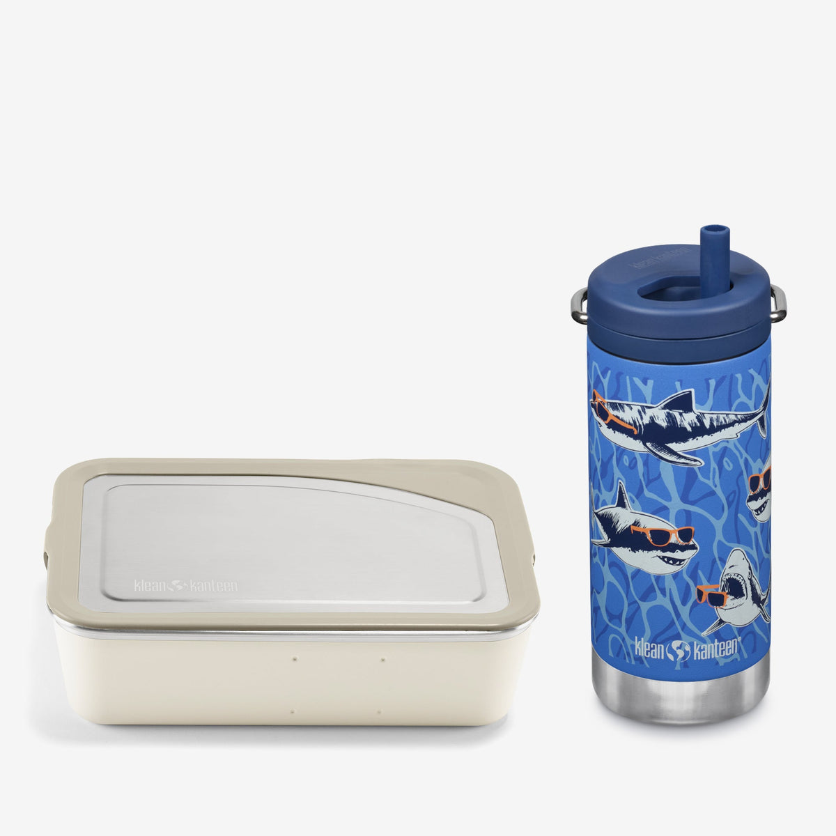 Kid's Lunch Box and Water Bottle Set